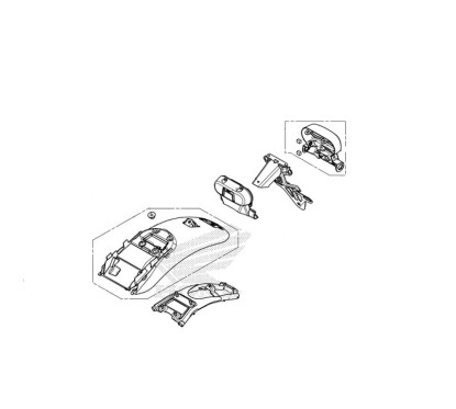 Couvre Phare Arrière Honda CL500 2023 2024