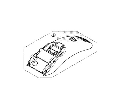 Rear Fender Honda CL500 2023 2024 80100-K3S-JA0ZA
