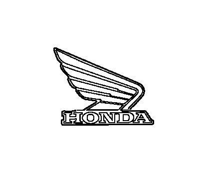 Autocollant Droit Reservoir Honda CMX 500 Rebel 86201-K2Y-A00ZF