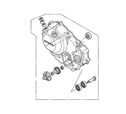 Cover Right Crankcase Honda CRF300
