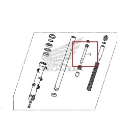 Pipe Seat Front Fork Honda CB500X 2016 2017 2018