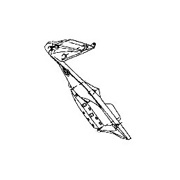 Carénage Flanc Avant Gauche Kawasaki Versys 650 2015/2021