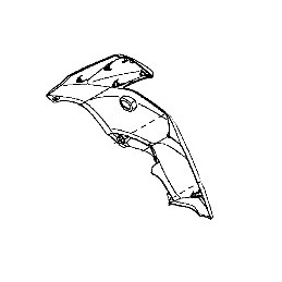 Carénage Flanc Avant Droit Kawasaki Versys 650 2015/2021