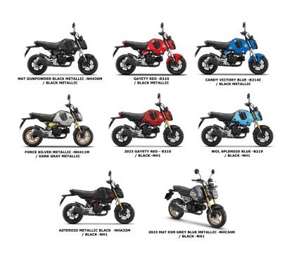 Emblem Shroud Right Honda MSX GROM 125 2021 2022 2023