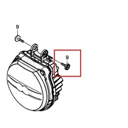 Vis 6x25 Phare Avant Honda CB650R 90103-MKN-D51