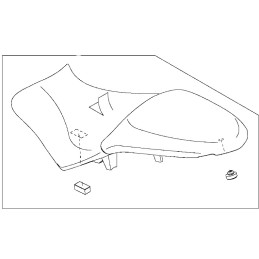 Selle Double Kawasaki Versys 650 2015/2025