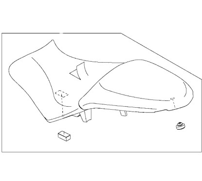 Selle Double Kawasaki Versys 650 2015/2025