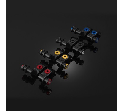 Chain Adjuster Caps Swing Arm Spools Bikers Yamaha MT-07