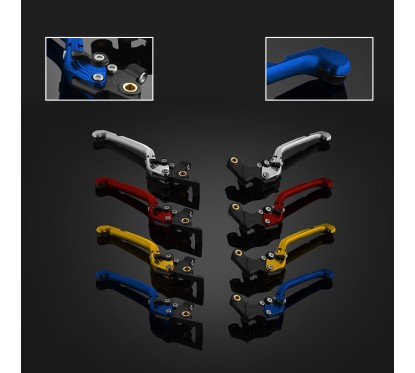Kit Leviers Réglable et Pliable PREMIUM Bikers Yamaha MT-07 2021 2022 2023 2024