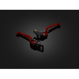 Set Folding Adjustable Levers PREMIUM Bikers Yamaha MT-07 2021 2022 2023 2024