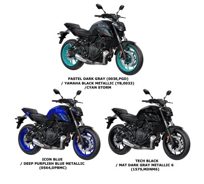 Carénage Arrière Droit Yamaha MT-07 2021/2024