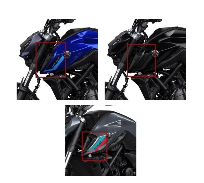 Autocollant Reservoir Gauche Yamaha MT-07 2021 2022 2023 BAT-217F1-30