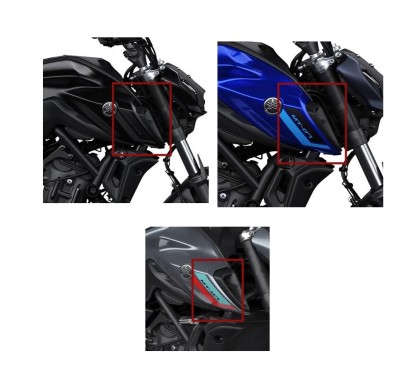 Mark Cover Tank Right Yamaha MT-07 2021 2022 2023 BAT-217F2-30
