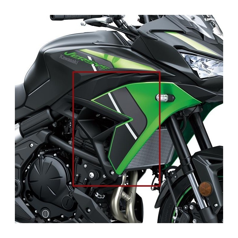 Sticker Cowling Side Front Right Kawasaki Versys 650 GREEN 2024 Sticker Cowling Side Front Right Kawasaki Versys 650 GREEN 2024