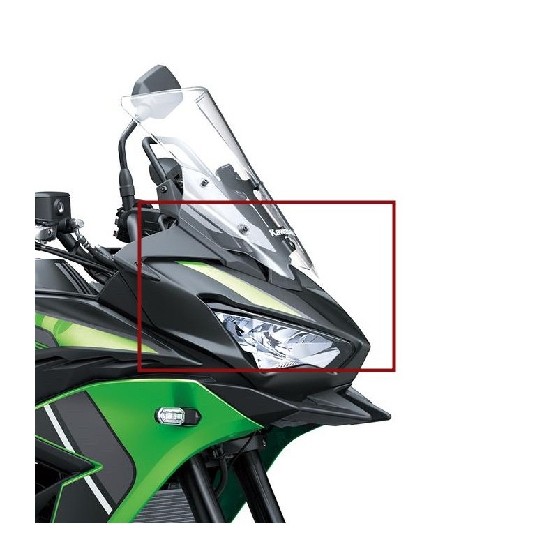 Kit Autocollants Carénage Phare Avant Kawasaki Versys 650 VERT 2024 Kit Autocollants Carénage Phare Avant Kawasaki Versys 650 VERT 2024