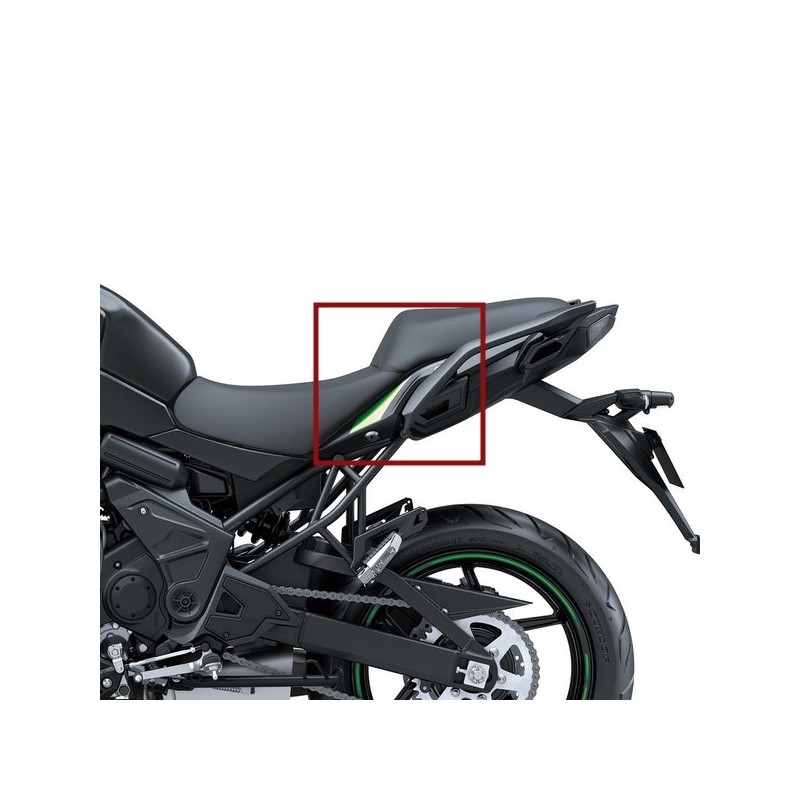 Pattern Cover Tail Left Kawasaki Versys 650 GREEN 2024 Pattern Cover Tail Left Kawasaki Versys 650 GREEN 2024