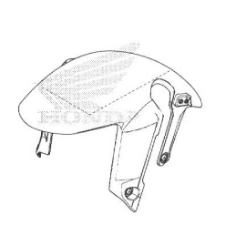 Front Fender Honda CB 500 HORNET 2024 2025