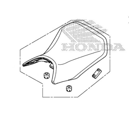 Selle Conducteur Honda CB 500 HORNET 2024 2025