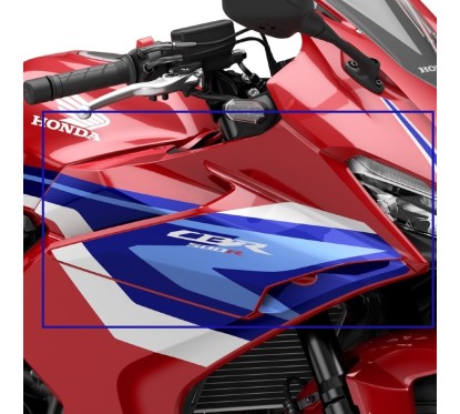 Front Cover Right Honda CBR500R 2024 2025 64280-MLR-D00ZA