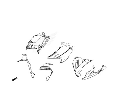 Front Cowling Left Inner Honda CBR500R 2024 2025