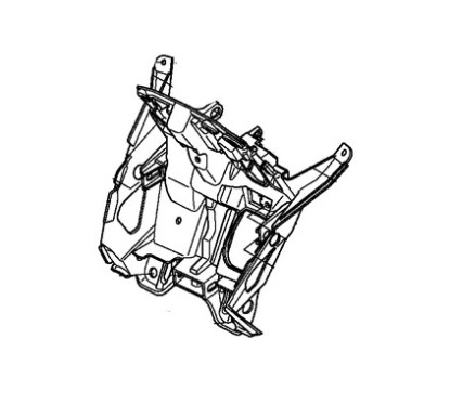 Support Face Avant Avant Honda CB300F