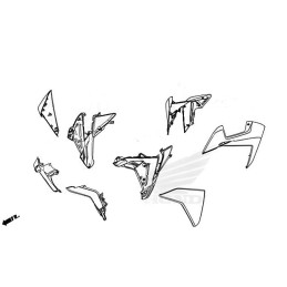 Inner Cowling Right Honda NX500 2024 2025