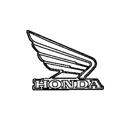 Emblem Cowling Front Right Honda NX500 2024 2025 86201-MLR-D80ZA