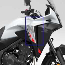 Autocollant Carénage Milieu Droit Honda NX500 2024 2025 86641-MLR-D90