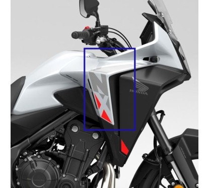 Autocollant Carénage Milieu Droit Honda NX500 2024 2025 86641-MLR-D90