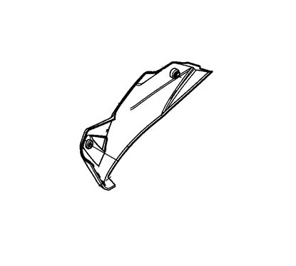 Carénage Inférieur Droit Honda CB300F