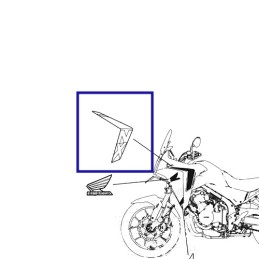 Mark Cowling Left Middle Honda NX500 2024 2025