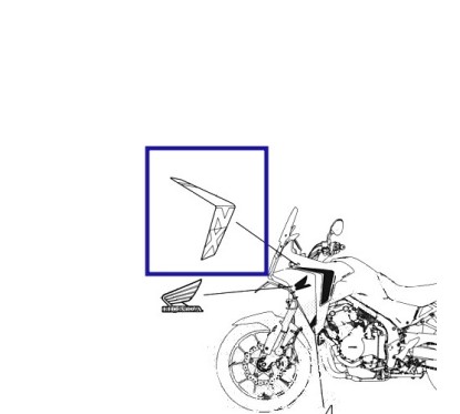 Mark Cowling Left Middle Honda NX500 2024 2025