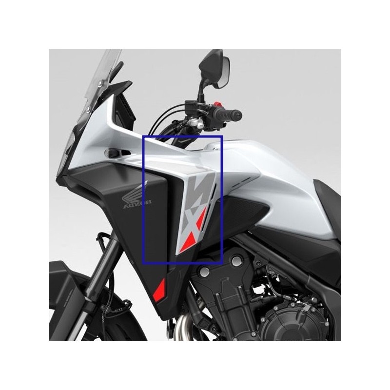 Autocollant Carénage Milieu Gauche Honda NX500 2024 2025 Autocollant Carénage Milieu Gauche Honda NX500 2024 2025