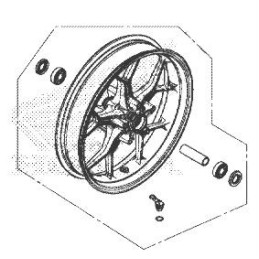 Front Wheel Honda CBR650R 2021