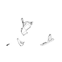 Carénage Inférieur Droit Honda CBR650R 2024 2025 64275-MKY-E10ZA
