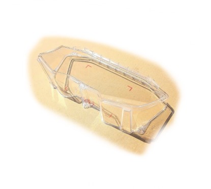 Case Meter Upper Honda Forza 125 2021 37212-K0B-T01