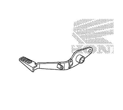 Rear Brake Pedal Honda CBR300R