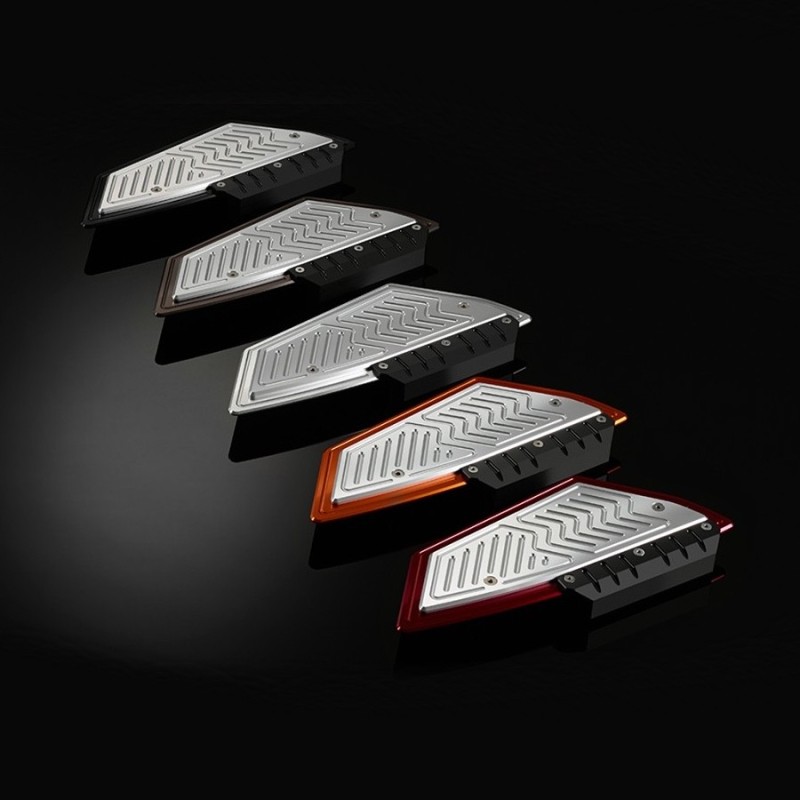 Foot Plates with Protection Bikers Honda SH125i / SH150i