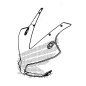 Cowling Upper Headlight Honda CBR300R