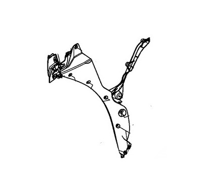 Carénage Intérieur Flanc Droit Honda CBR300R
