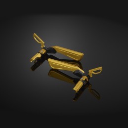 Passenger Foot Step Set Bikers Honda MSX GROM 125 2021/2024