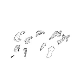 Carénage Avant Gauche Honda MSX GROM 125 2024 83460-K26-M00