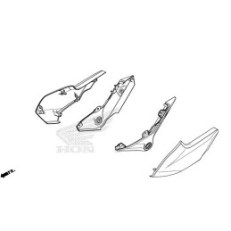 Carénage Centre Gauche Honda MSX GROM 125 2024 83540-K26-M00