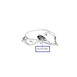 Pattern Fuel Tank Right Kawasaki Z900 SE 2023 56076-7858