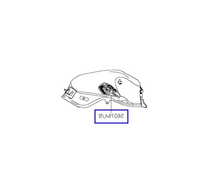 Pattern Fuel Tank Right Kawasaki Z900 SE 2023 56076-7858