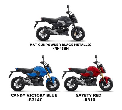 Autocollant Carénage Avant Gauche Honda MSX GROM 125 2024