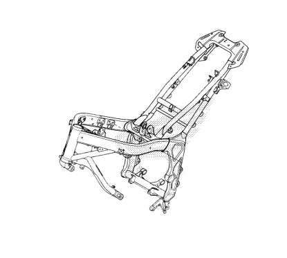 Body Set Frame Honda CBR650R 2024 2025