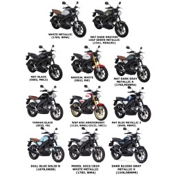 Left Side Cover Yamaha XSR 125/155 B1V-F1711-00