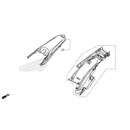 Rear Fender Honda CRF300 RALLY