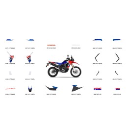 Full Set Marks Honda CRF300 RALLY 2025